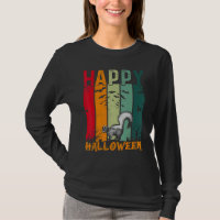 Stinktier Mädchen Jungen Retro-Stil Halloween-Aben