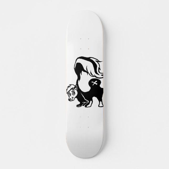 Stinktier Skateboard (Vorne)