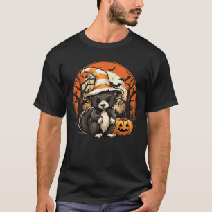 Stinktierliebhaber Stinktier Halloween Gruseliger T-Shirt