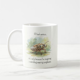 Stinkwanzen-Geschenke Lustige Braune Marmorierte B Kaffeetasse