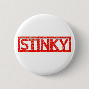 Stinky Briefmarke Button