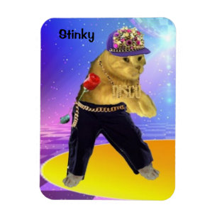 STINKY IM JAZZ KEUCHT MAGNETEN MAGNET