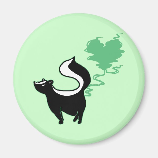 Stinky Liebe Skunk Magnet (Vorne)