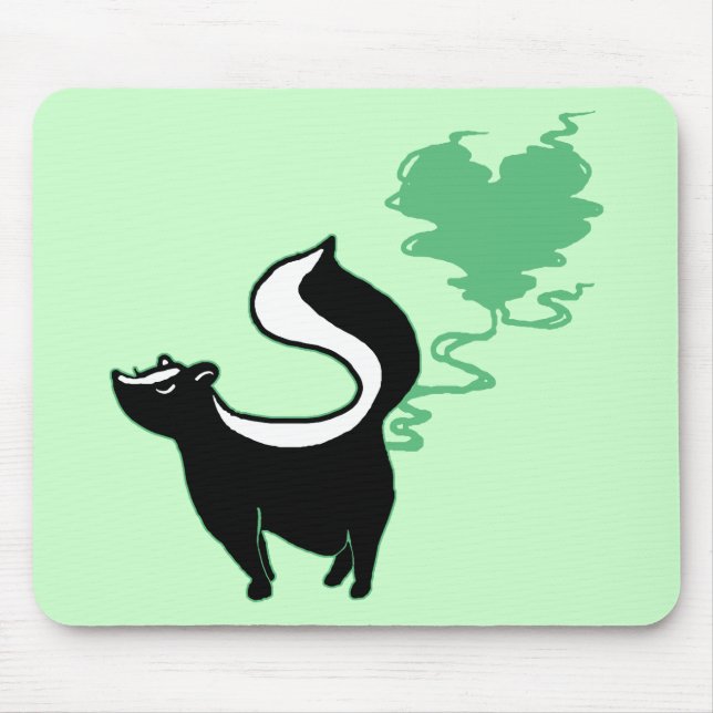 Stinky Liebe Skunk Mousepad (Vorne)