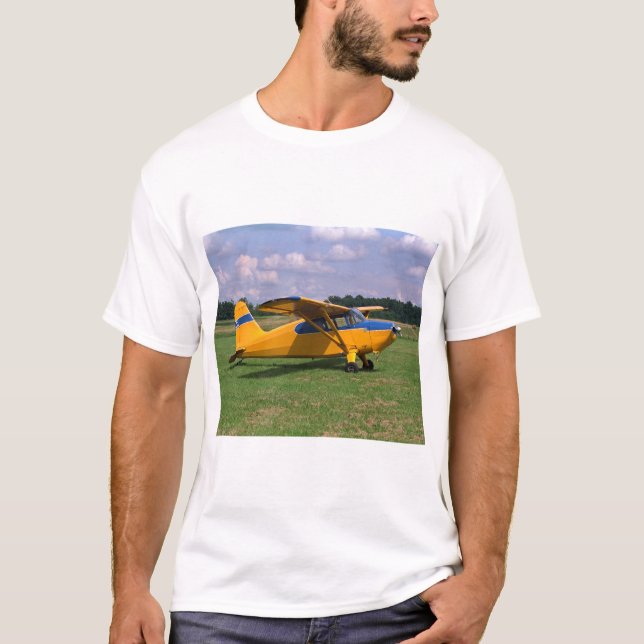 Stinson, 10, 1940, Hafen Bucyrus_Classic Luftfahrt T-Shirt (Vorderseite)