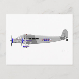 Stinson Model T Airliner Postkarte