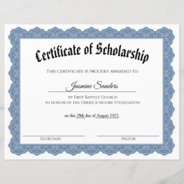 Stipendienbescheinigung