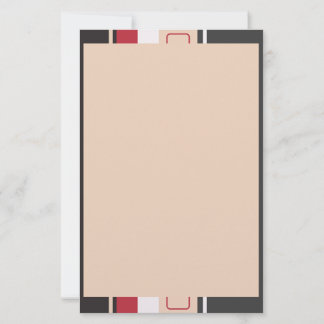 Stipes im fetten Retro-Stil Briefpapier