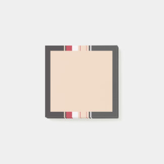Stipes im fetten Retro-Stil Post-it Klebezettel