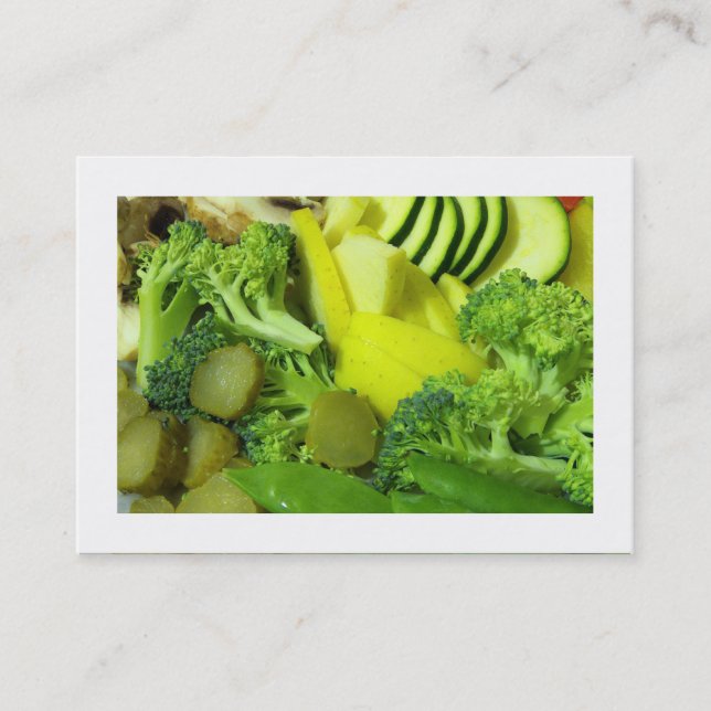 Stir-Fry 01 (grenzbar) Visitenkarte (Vorderseite)