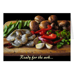 Stir Fry Blank Card