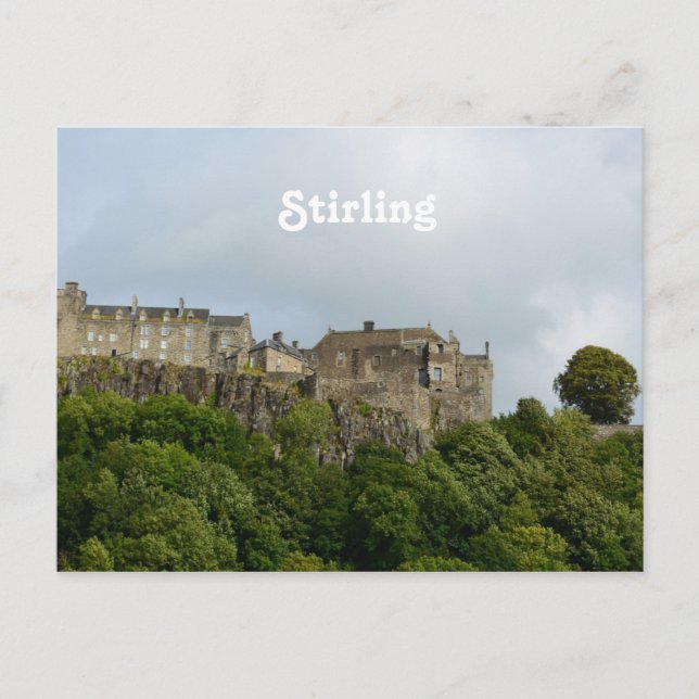 Stirling Castle Scotland Postkarte (Vorderseite)