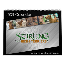 Stirling Irish Terriers 2021 Kalender