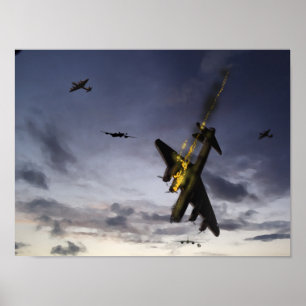 Stirling Power Dive Poster