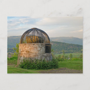 Stirling Scotland Beheading Stone Postkarte