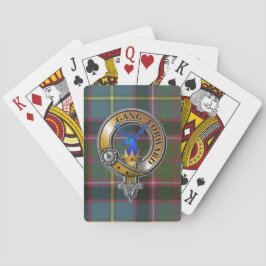 Stirling Tartan & Abzeichen Spielkarten