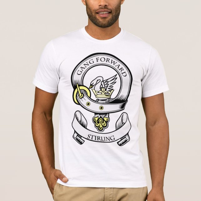 STIRLINGS-Wappen T-Shirt (Vorderseite)