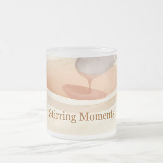 Stirring Moments-Tasse | ASMR Coffee Tea-Geschenk  Mattglastasse