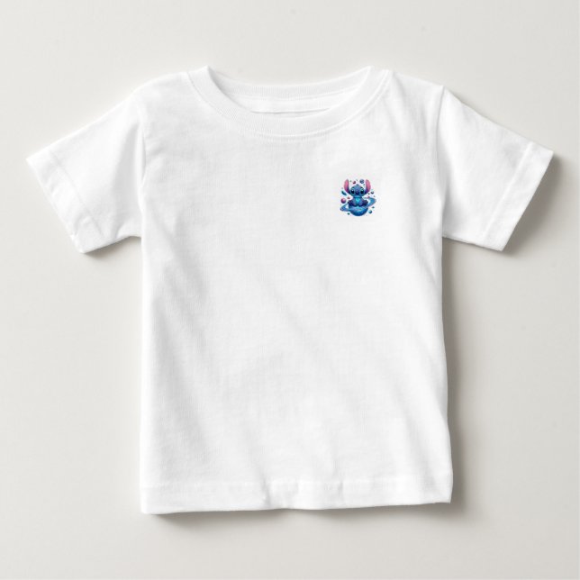 Stitch Baby Baby T-shirt (Vorderseite)