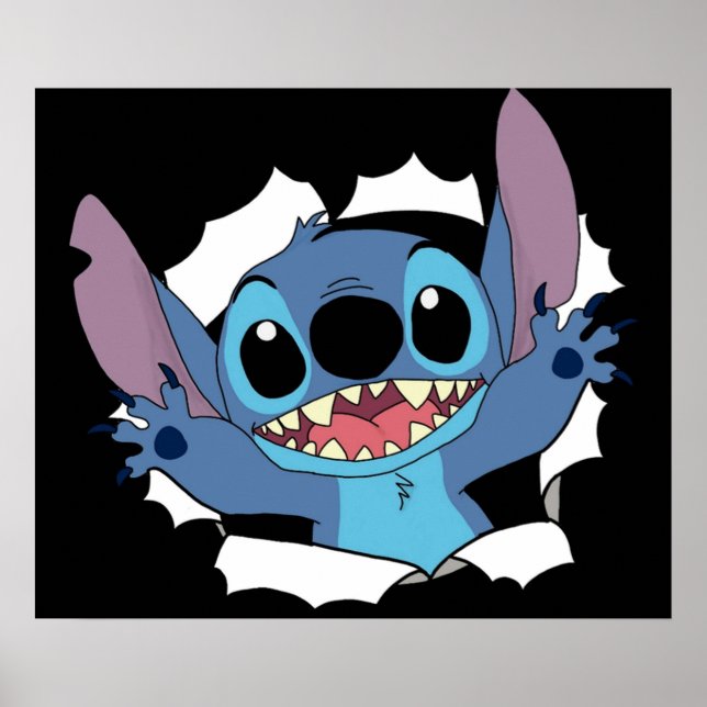Stitch für Stitch Liebhaber Poster (Vorne)
