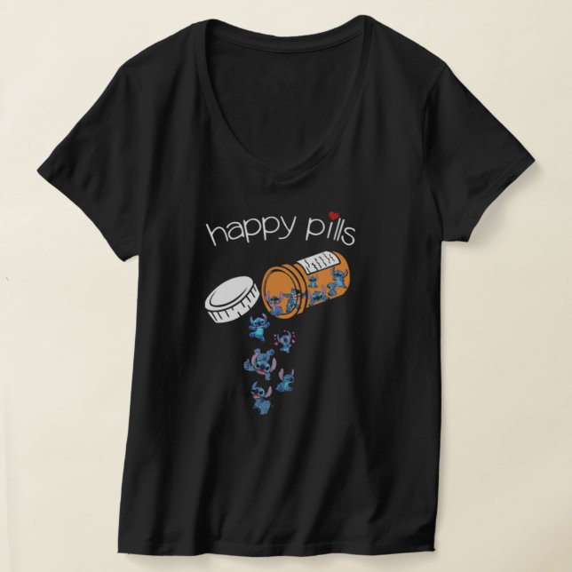 Stitch Happy Pills T-Shirt (Ablage )