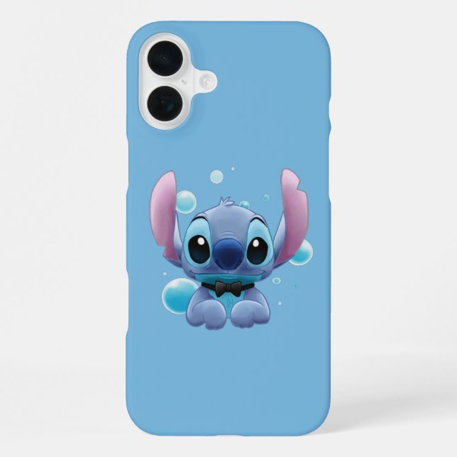 Stitch iPhone 16 Plus Hülle (Rückseite)