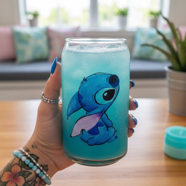 Stitch kann Glas (Von Creator hochgeladen)