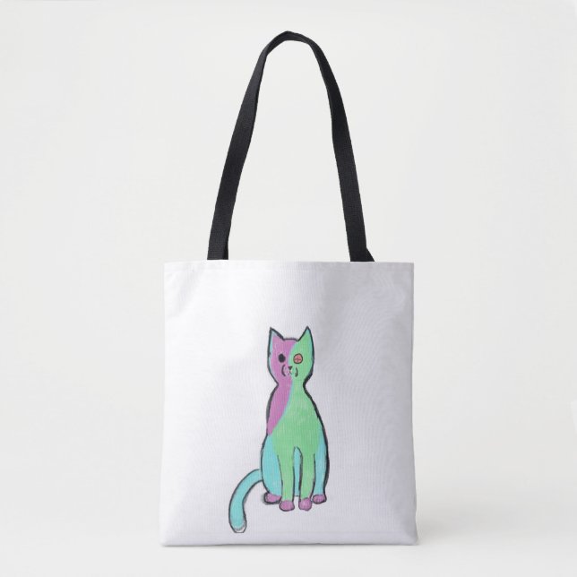 Stitch kitty tasche (Vorderseite)
