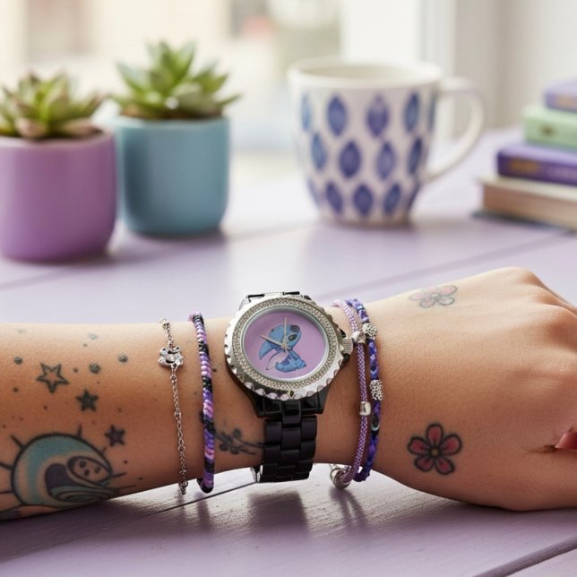 Stitch Watch Armbanduhr (Von Creator hochgeladen)