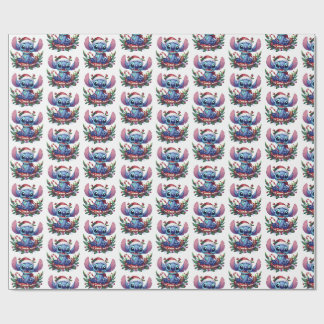 Stitch Weihnachtspapier Geschenkpapier