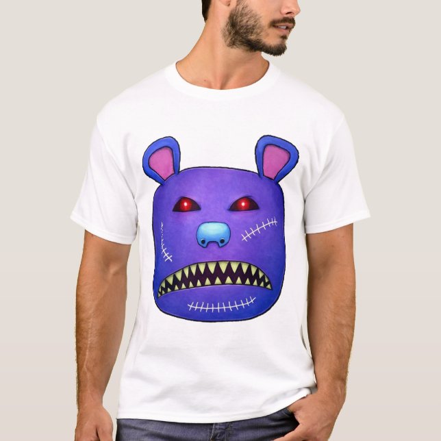 Stitched Nightmare Bear T-Shirt (Vorderseite)