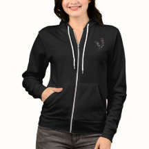 Stitched Smoke Gothic Sweatshirt – Dark Art Hoodie