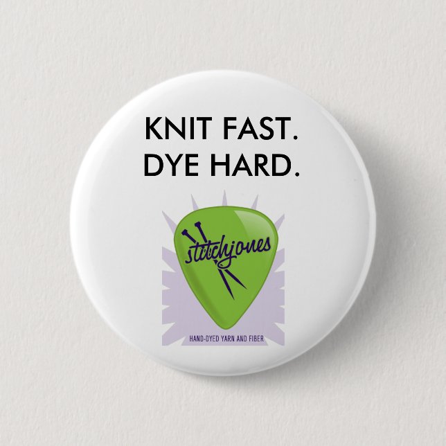 Stitchjones Strick fasten, färben harten Knopf Button (Vorderseite)
