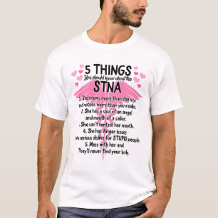 STNA-Shirt, 5 Dinge, die Sie wissen sollten T-Shirt