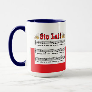 Sto Lat ! Chanson avec mugs à bière