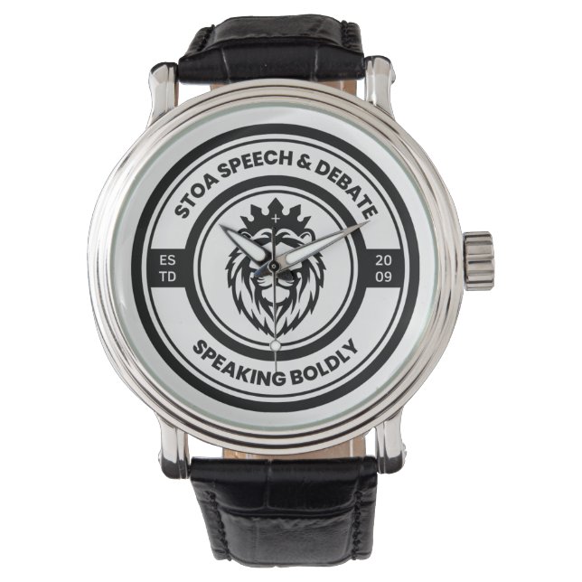 Stoa Lion Wristwatch Armbanduhr (Vorderseite)