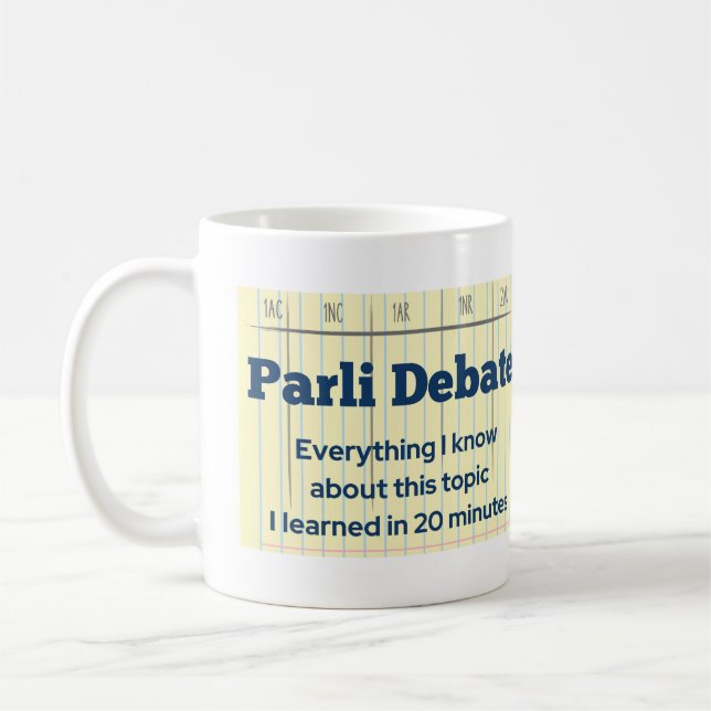 Stoa Parli Débat Mug (Gauche)