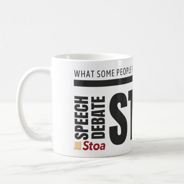 Stoa Peur de la mort Mug (Gauche)