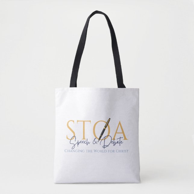 Stoa Speech & Debate Tote Bag Tasche (Vorderseite)