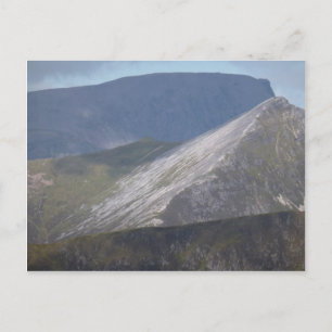 Stob Ban und Ben Nevis Postcard Postkarte