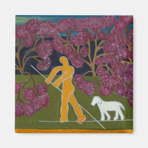 Stochern im Fluss Avon 2011 Magnet