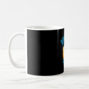Stochern Sie nicht lustig beim Grizzlybären Retro- Kaffeetasse