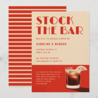 Stock Bar Retro Cocktail Polterabend