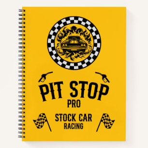 Stock Car Racing-Geschenk Notizbuch