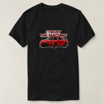 Stock Car Racing T-Shirt - Schwarz | Ich vertraue