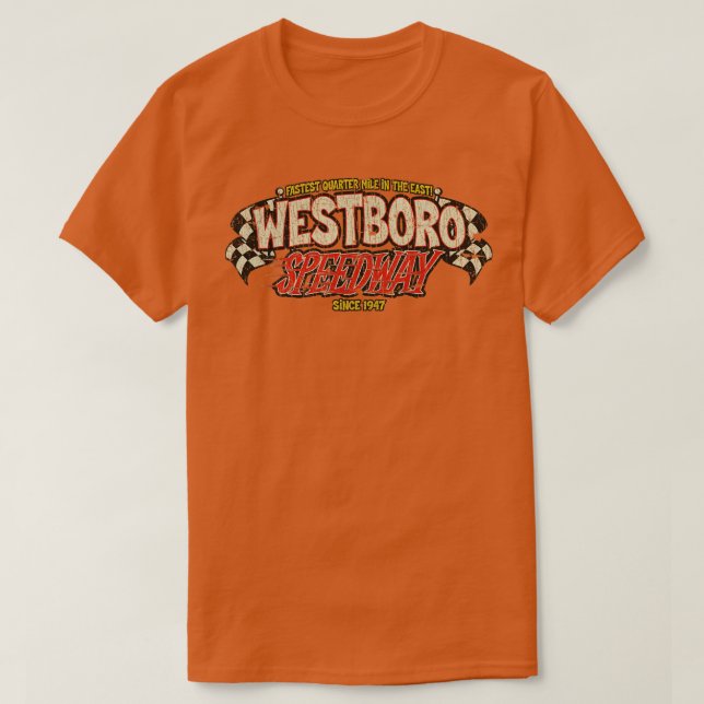 Stock Car Racing Westboro Speedway 1947  T-Shirt (Design vorne)