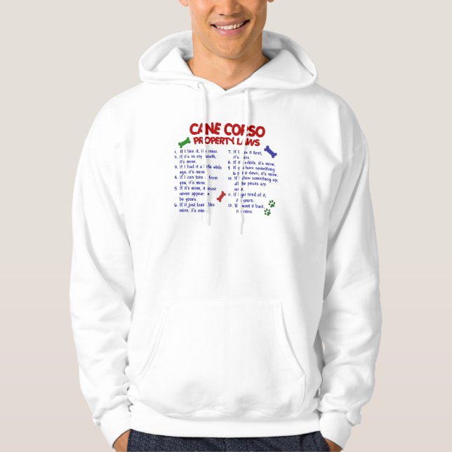 STOCK CORSO Eigentums-Gesetze 2 Hoodie (Vorderseite)