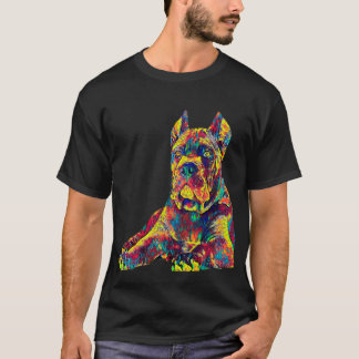 Stock Corso Hundeitalienisches T-Shirt