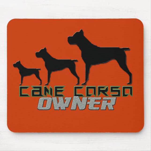 Stock Corso Inhaber Mousepad (Vorne)