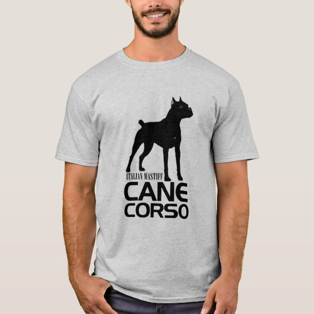 Stock Corso - italienischer Mastiff T-Shirt (Vorderseite)